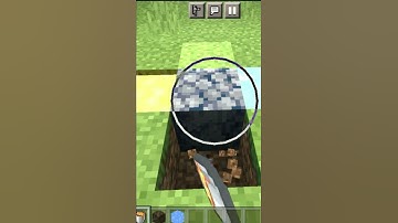 How to Make Basalt Generator Minecraft #shorts