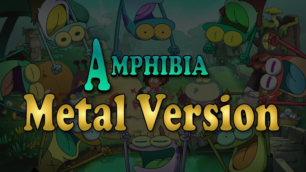 【Instrumental Metal Version】Amphibia Theme Song Rock/Metal Cover - YouTube