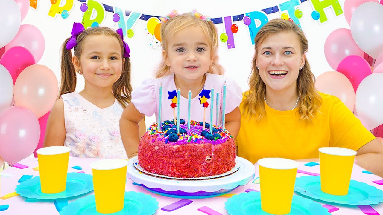 Alice coming to her friend's Birthday Party