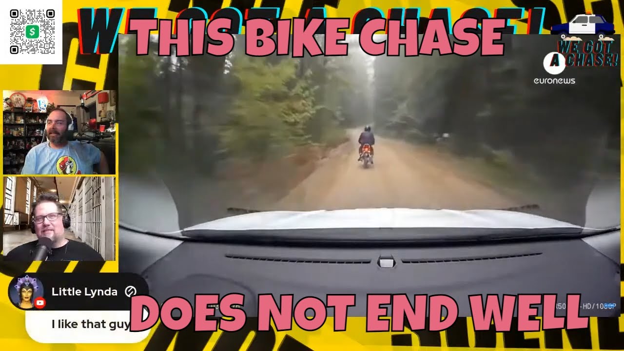 Wild Stolen Motorcycle Police Chase | We Got A Chase! - YouTube