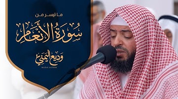 ما تيسر من سورة الأنعام بصوت القارئ وديع اليمني