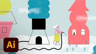 Combine shapes to make complex illustrations in Illustrator | Adobe Creative Cloud