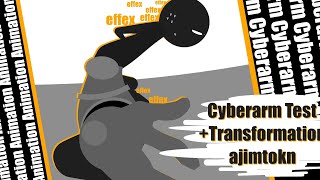 Cybernetic Arm transformation test || Sticknode animation