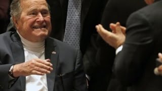Former President Bush Faces Slow Healing Process