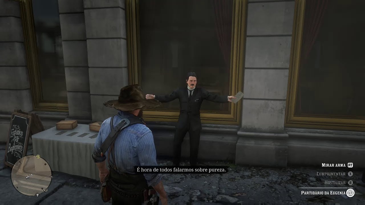 Homem Referencia a Hitler em Saint Denis Red Dead Redemption 2 - YouTube