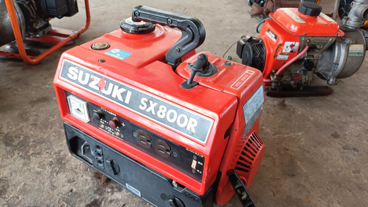 phát điện Suzuki SX800R..... NHƯ MỚI giá 1,4tr LH 0918885793 - YouTube