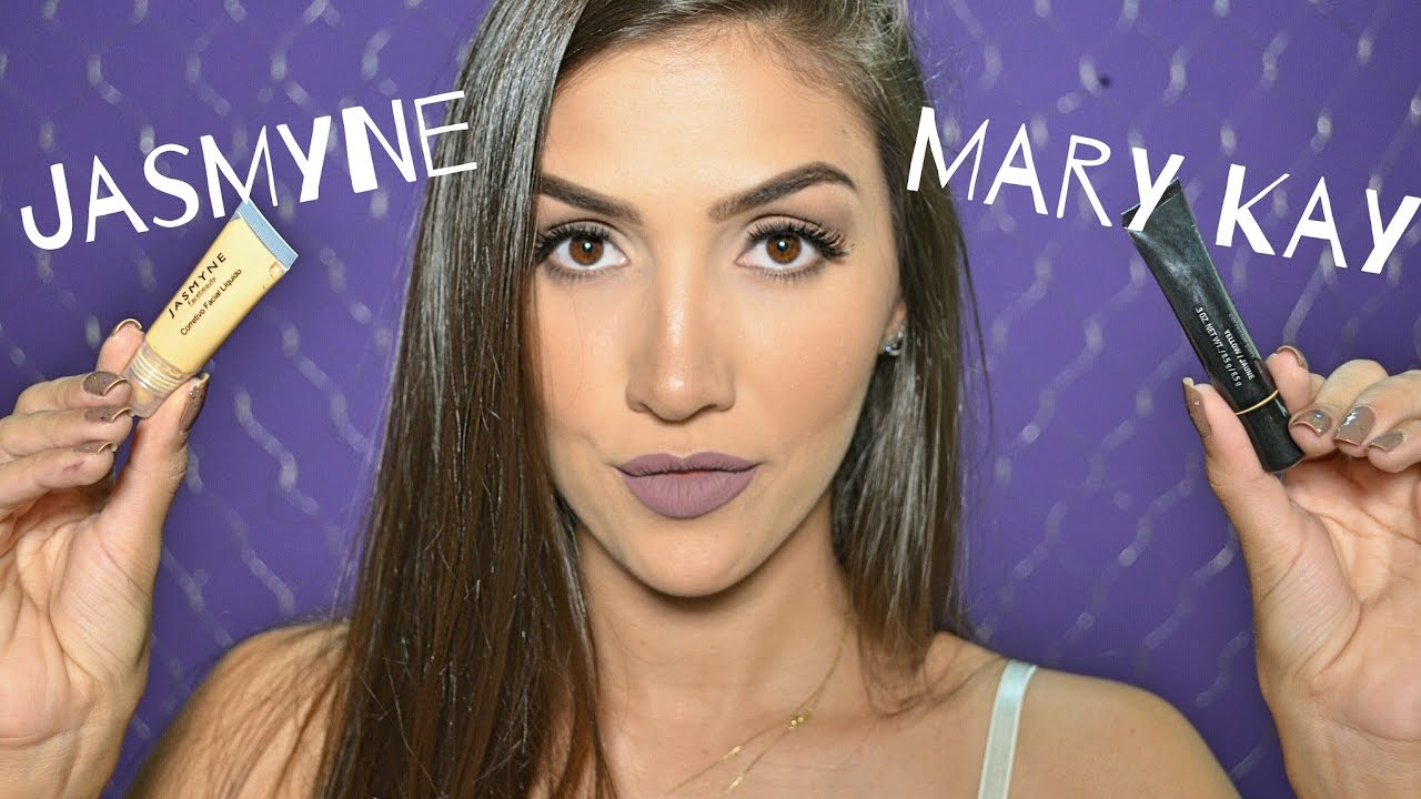 POBRE COM ESTILO - BATALHA DE CORRETIVOS MARY KAY vs JASMYNE