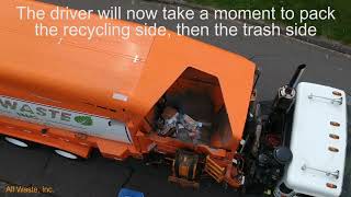 Split truck operation