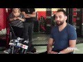 UFC 193: Edmond Tarverdyan Media Day Scrum