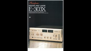 Accuphase E-303X Integrated Stereo Amplifier Brochure ( English Language )( 4K Resolution )