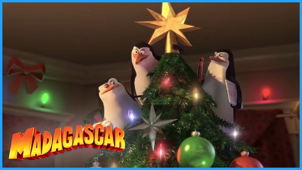 DreamWorks Madagaszkr  A Mikuls megrkezett a vrosba  Madagaszkr pingvinek karcsonyi kapribogy
