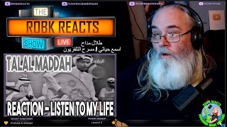 Talal Maddah Reaction - طلال مداح / اسمع حياتي / مسرح التلفزيون - First Time Hearing - Requested