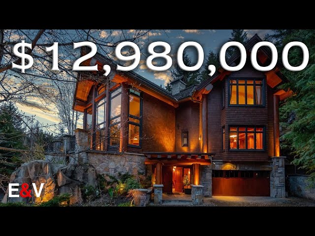 Inside This $12,980,000 Mountain Chalet in Whistler