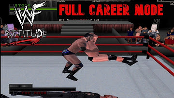 WWF Attitude - Stone Cold Steve Austin - Full Career Mode (PS1)