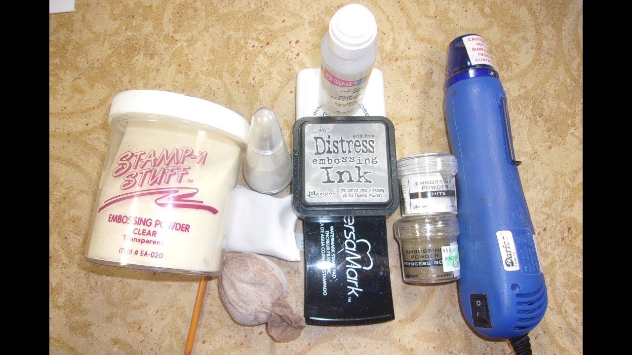 Beginner's Guide to Embossing with Heat - YouTube