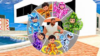 Franklin Playing As ALL POWERFUL VIR in INDIAN BIKE DRIVING 3D screenshot 5