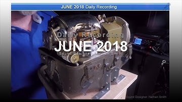 2018.06 Daily Recording - Sound Designer Nathan Smith