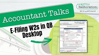 QB Desktop Expert Shares Top E-Filing W2 Secrets!