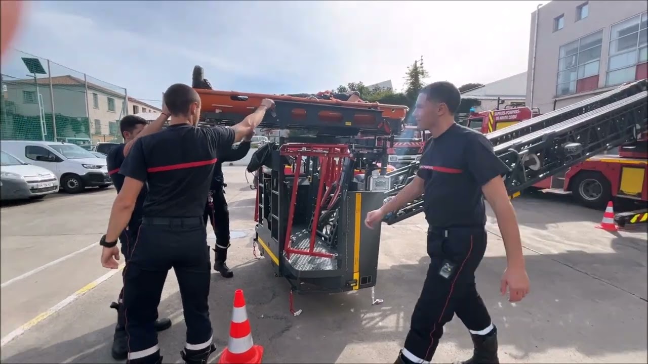 Le centre de secours principal de Bastia
