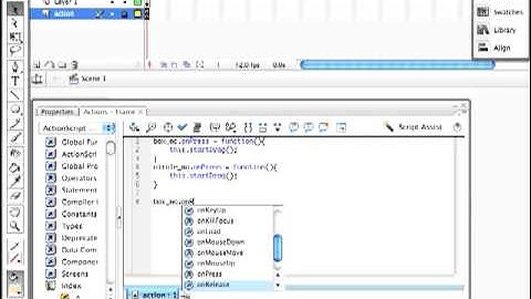 Start and Stop Drag Free Adobe Flash Tutorials