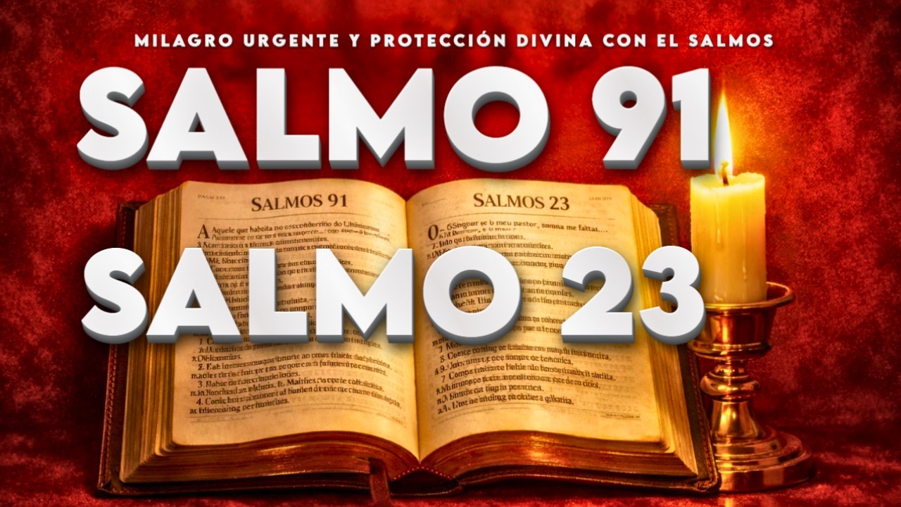 Oración de HOY (24 de Febrero) | SALMOS 91 E 23 – Por que essas orações mudam tudo?