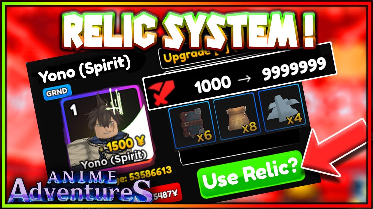 OP) What ARE RELICS?! How To Evolve NEW UNITS