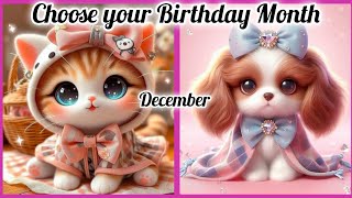 Choose Your Birthday Month & See Your Mini Cuties Happy Year Gift