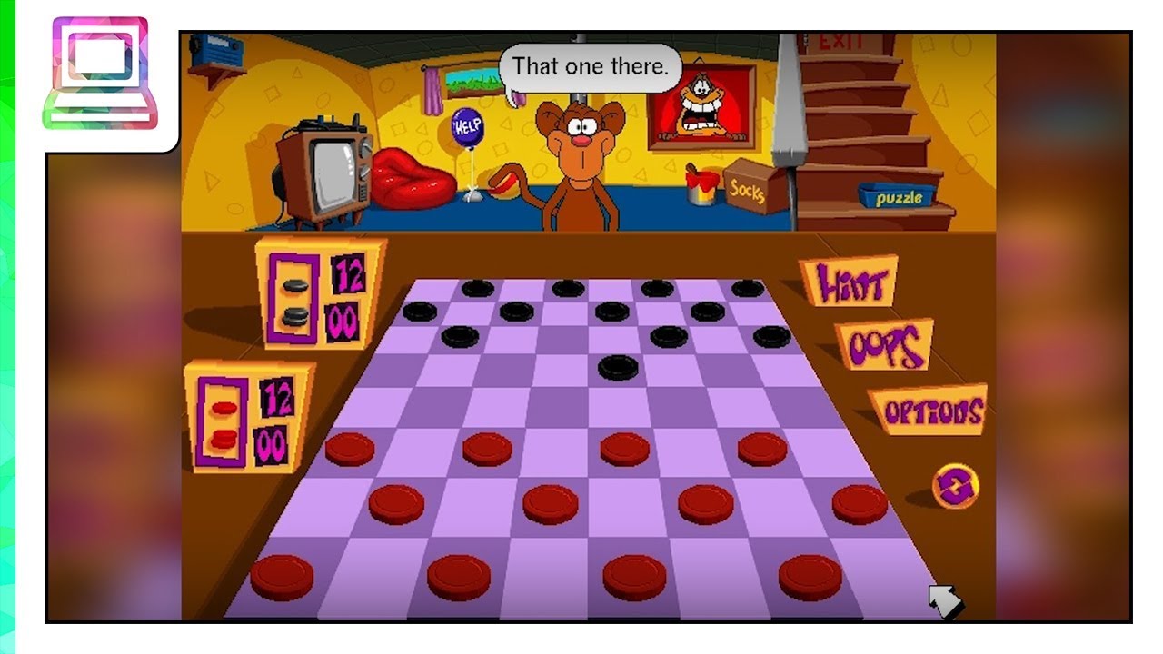 Wild Board Games (Checkers) (part 1) YouTube