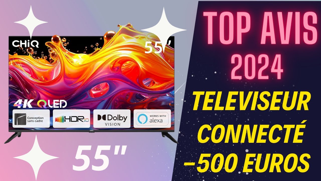  CHIQ TV U55QG7V 55 Review 2023  La Meilleure Smart TV 4K QLED sur le March Avis  Pas Cher