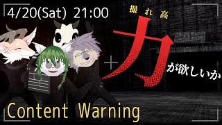 【Content Warning】同期たちで命を張ります、撮れ高のために【Vtuber】