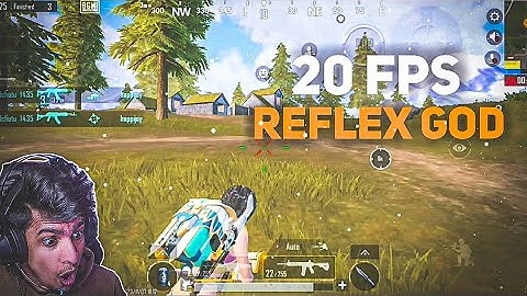 20 Fps Reflex God 😈 Low end device | 20FPS,30FPS FACE THIS LAG IN BGMI 😢
