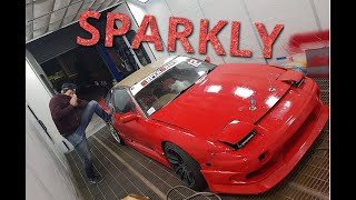 Super Cheap Glitter Paint Job on a Drift Car