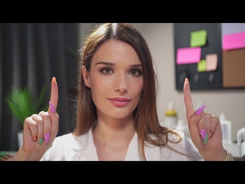 ASMR 💤 Sleep Pattern & Cranial Nerve Recalibration - Roleplay Exam 💤