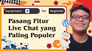 WordPress Tutorial Cara Memasang Fitur Live Chat Didalam Website dengan Menggunakan Tidio Live Chat screenshot 5