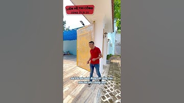 Mẫu cổng sắt CNC tự động giúp tăng tính thầm mỹ cho ngôi nhà. #congcnc #cổngnhàbiệtthựđẹp #xaynhadep