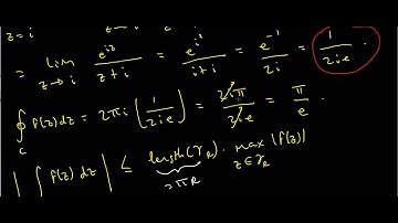 Contour Integration #3 - Integral of cos(x)/(x^2 + 1) - LearnMathsFree