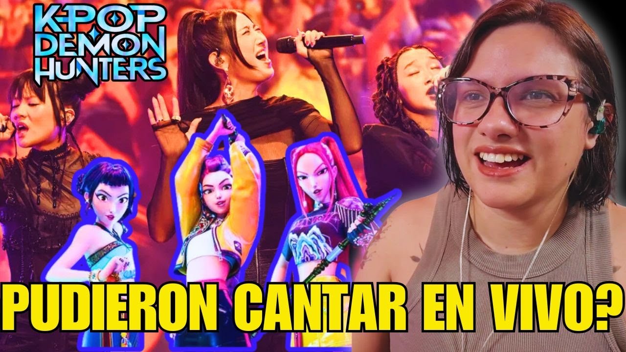 VOCAL COACH REACCIONA a EJAE, Audrey Nuna and Rei Ami| KPop Demon Hunters: Golden | The Tonight Show
