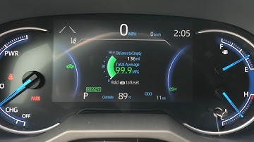 How to Change RAV4 Speedometer Settings
