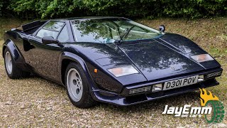 1986 Lamborghini Countach 5000 QV  Is The Ultimate Supercar Really Terrible To Drive?