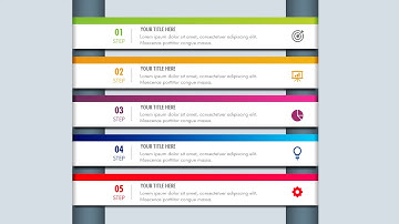 Create 5 Infographic Options in PowerPoint. Tutorial No.: 953