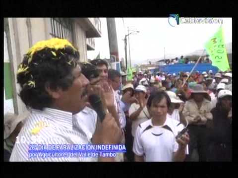 Dia 28 Valle de Tambo palabras de jesus cornejo en cocachacra