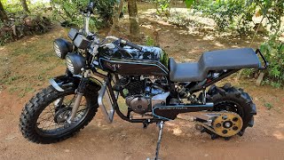 How to Make Off Road Adventure Motorcycle | Home made 250cc Off road Motorcycle