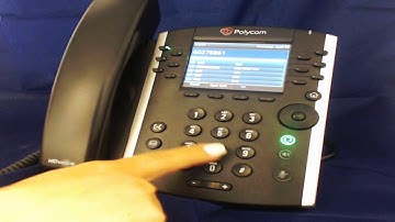Polycom VVX400 - Placing a Call