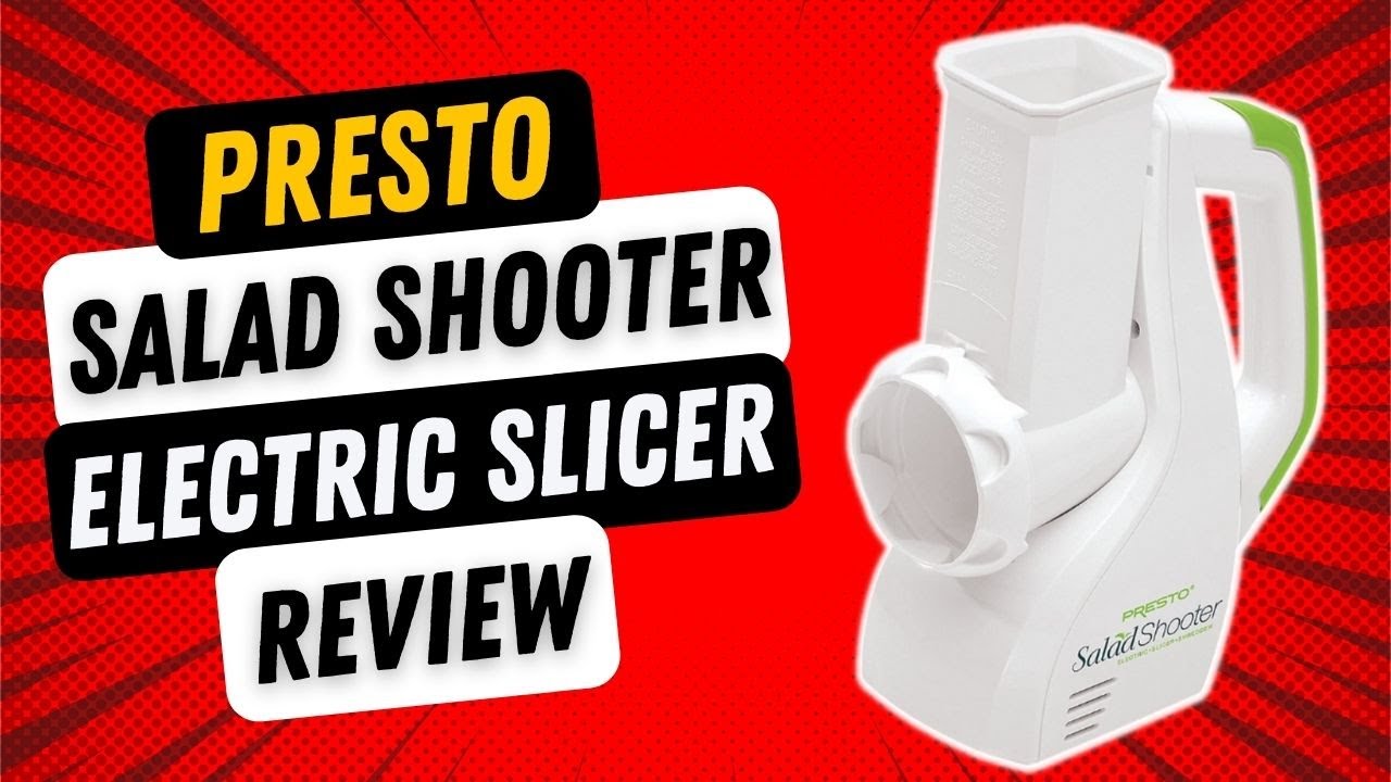Presto Electric Slicer/Shredder Salad Shooter 02910