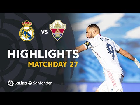 Real Madrid Elche Goals And Highlights