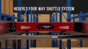 Four-Way Shuttle System | Smart High-Density Storage by HEGERLS