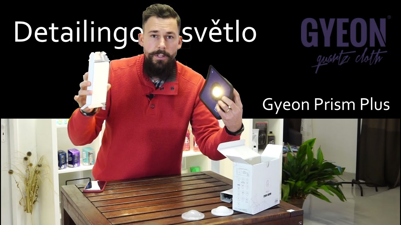 Gyeon Prism Plus - profesionální detailingové osvětlení - YouTube