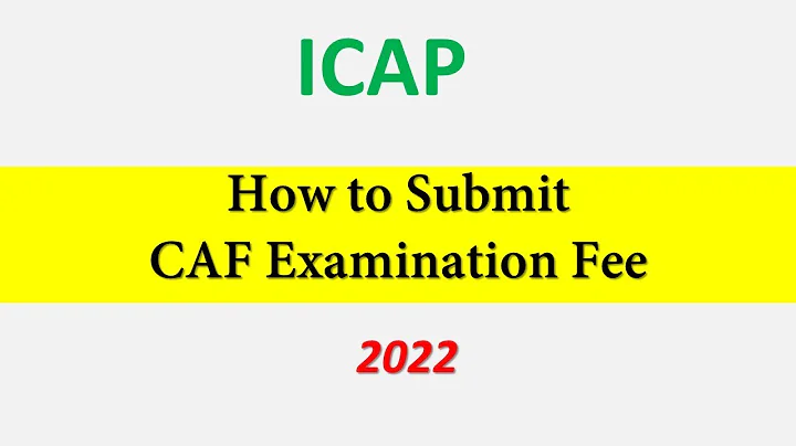 How to Submit CAF Online  Examination fee Autumn 2022 - DayDayNews