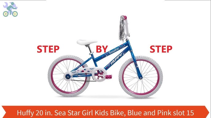 20-inch Go Girl Quick Assembly Kids Bike, Pink