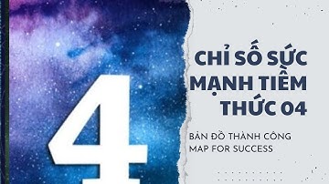 Chỉ Số Sức Mạnh Tiềm Thức 4 Bản Đồ Thành Công Map For Success | Kaizen Bản Thân